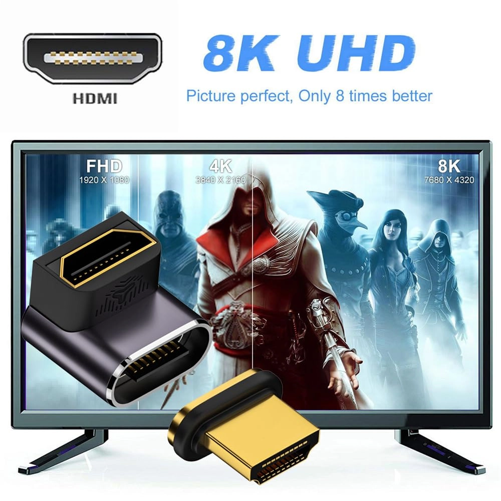 8K HDMI Adapter with Ethernet