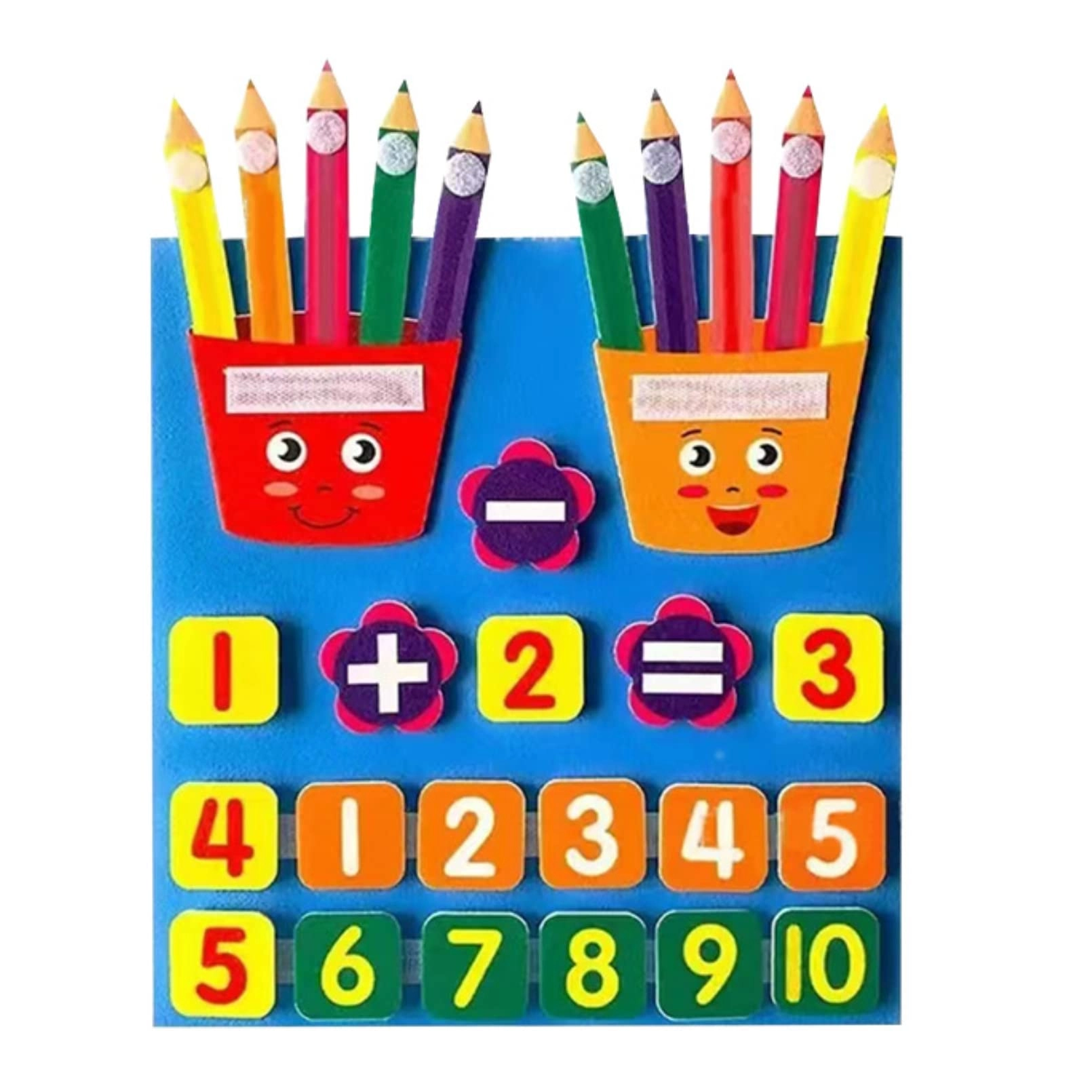 AM ANNA Felt Fingers Numbers Math - 2 - 12 months 20 piece(s)