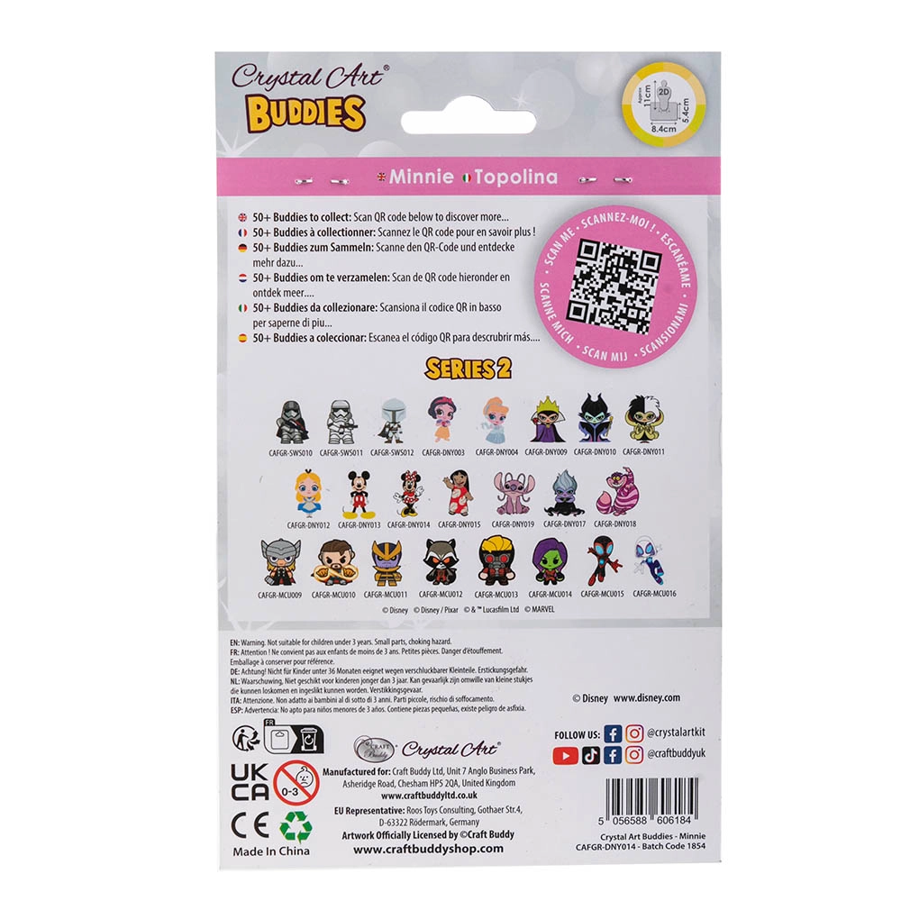 Crystal Art Buddy - Minnie - 6+ years