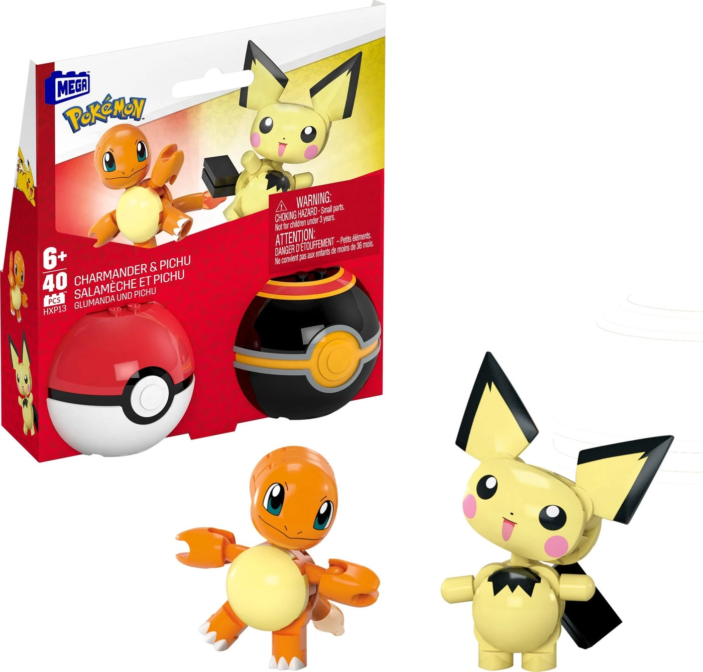 MEGA Pokémon Pichu & Charmander