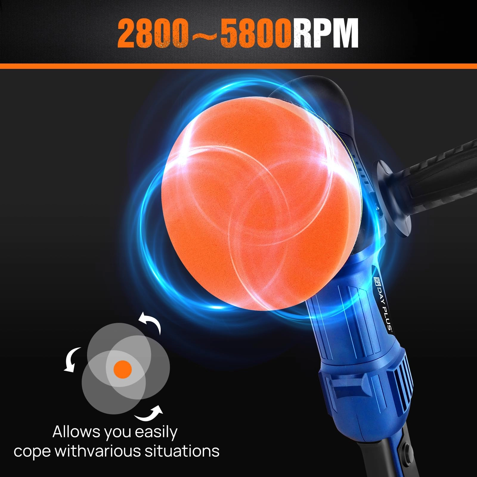 DA Polisher - 3950 Watts 125mm