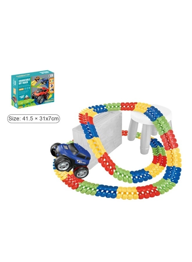 Flexible Track Playset - 145 Piece