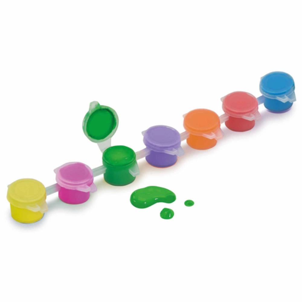 Out To Impress Paint By Numbers Kit - 7 x neon paints 1 x paintbrush