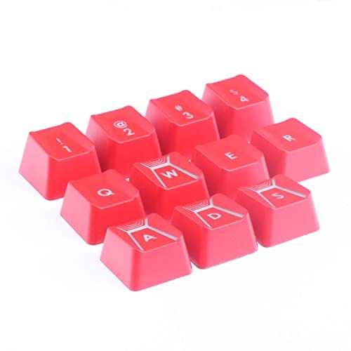 Performance Gaming keycaps - Red 11 keys Romer-G compatible