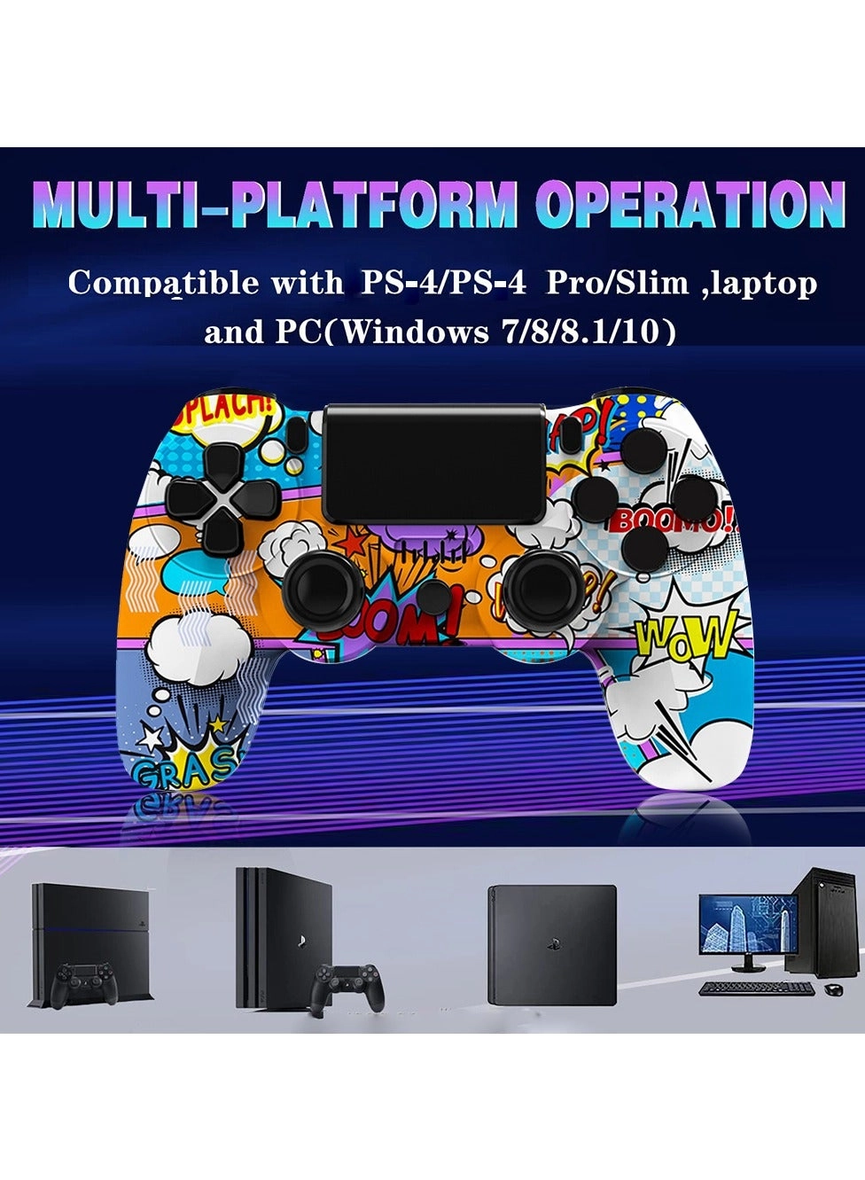 SN-823-F - Multicolour Ps4/Pc/Steam