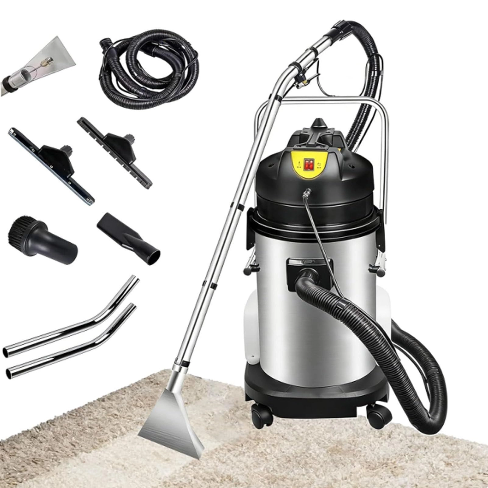 Commercial Carpet Cleaning Machine - Spraying + vacuuming 1034W