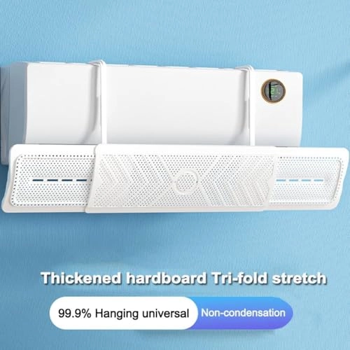 Three-in-One Air Conditioner Deflector - 60-93 cm Adjustable 180°