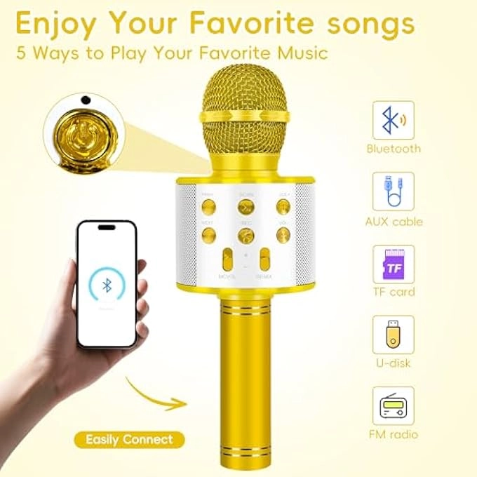 WIRELESS BLUETOOTH MICROPHONE