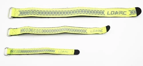 Battery Tie - 2PCS 10x130mm Leather Metal Buckle