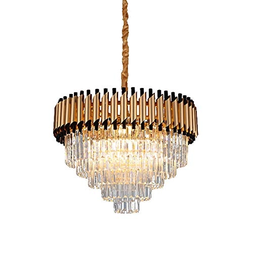 Crystal Chandelier - E14 Adjustable 60cm diameter