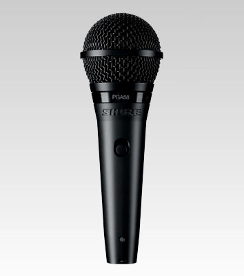 Shure PGA58 XLR Microphone Kit