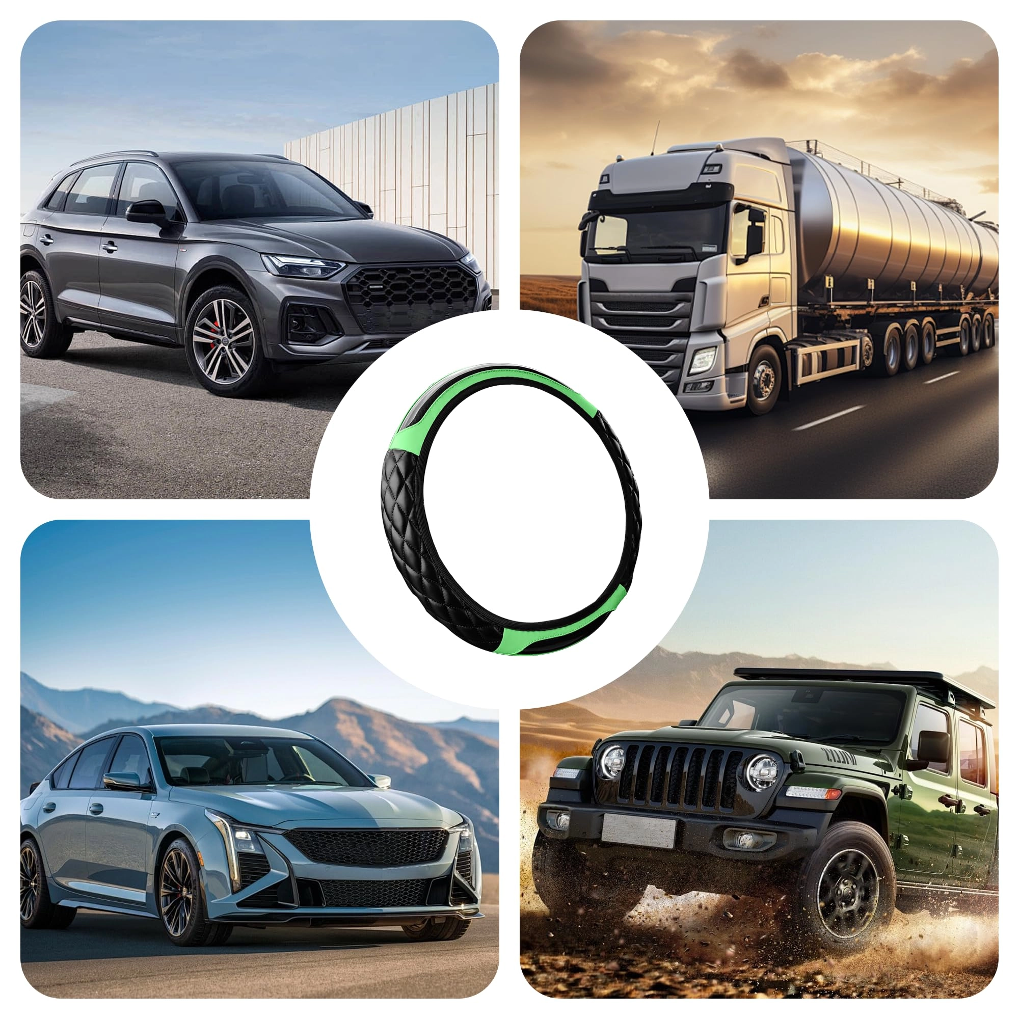 Car Steering Wheel Cover