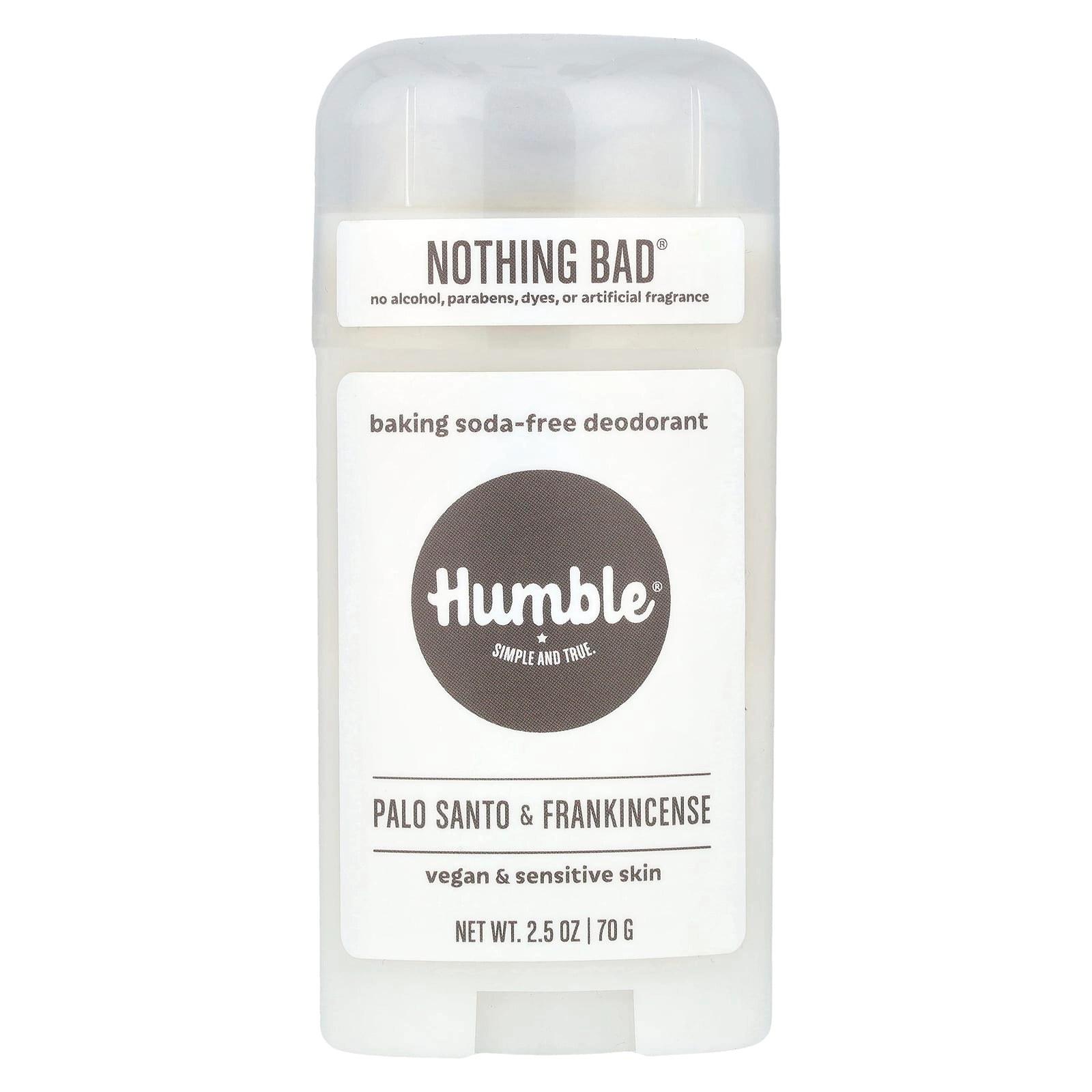 Humble Brands Baking Soda-Free Deodorant - Palo Santo & Frankincense 2.5 oz (70 g)