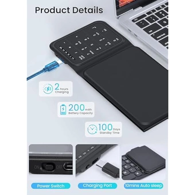 Mini Bluetooth Keyboard - EN Wireless