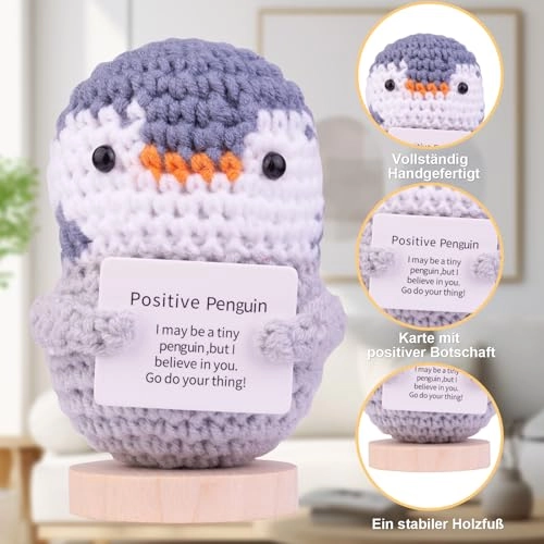 Potato Penguin 5 cm Knitted