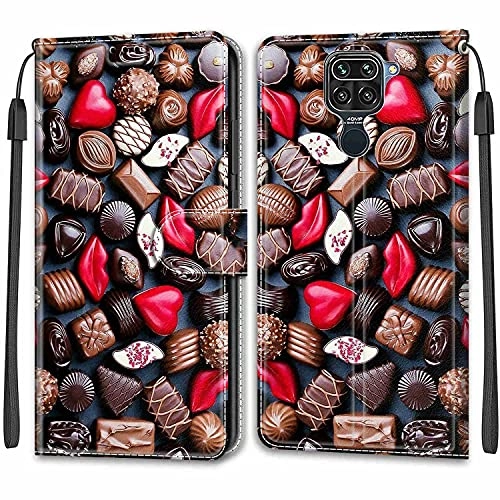 Nadoli Wallet Case - Faux Leather Thermoplastic Polyurethane for Xiaomi Redmi Note 9