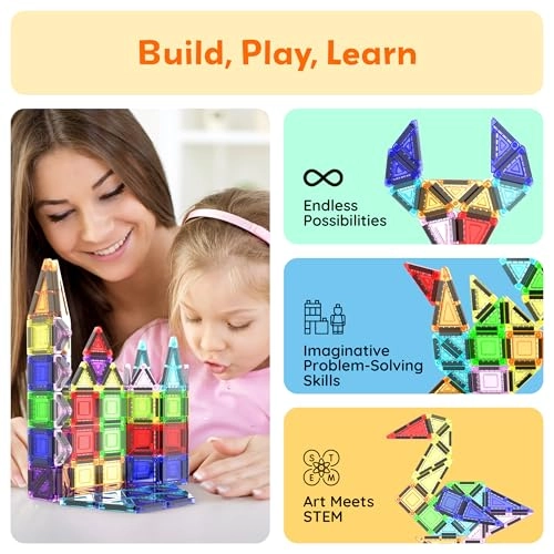 Magnetic Mini Diamond Building - Construction 40pcs