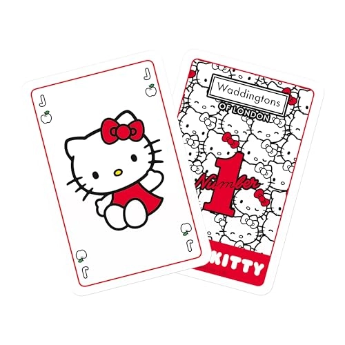 Hello Kitty Playing Cards - 8 years and up 52 high quality playing cards, plus 2 jokers