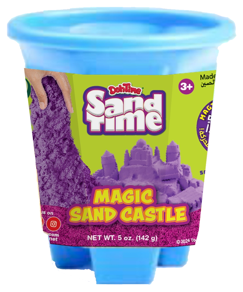 SandTime Magic Sand Castle - 142 g Color May Vary