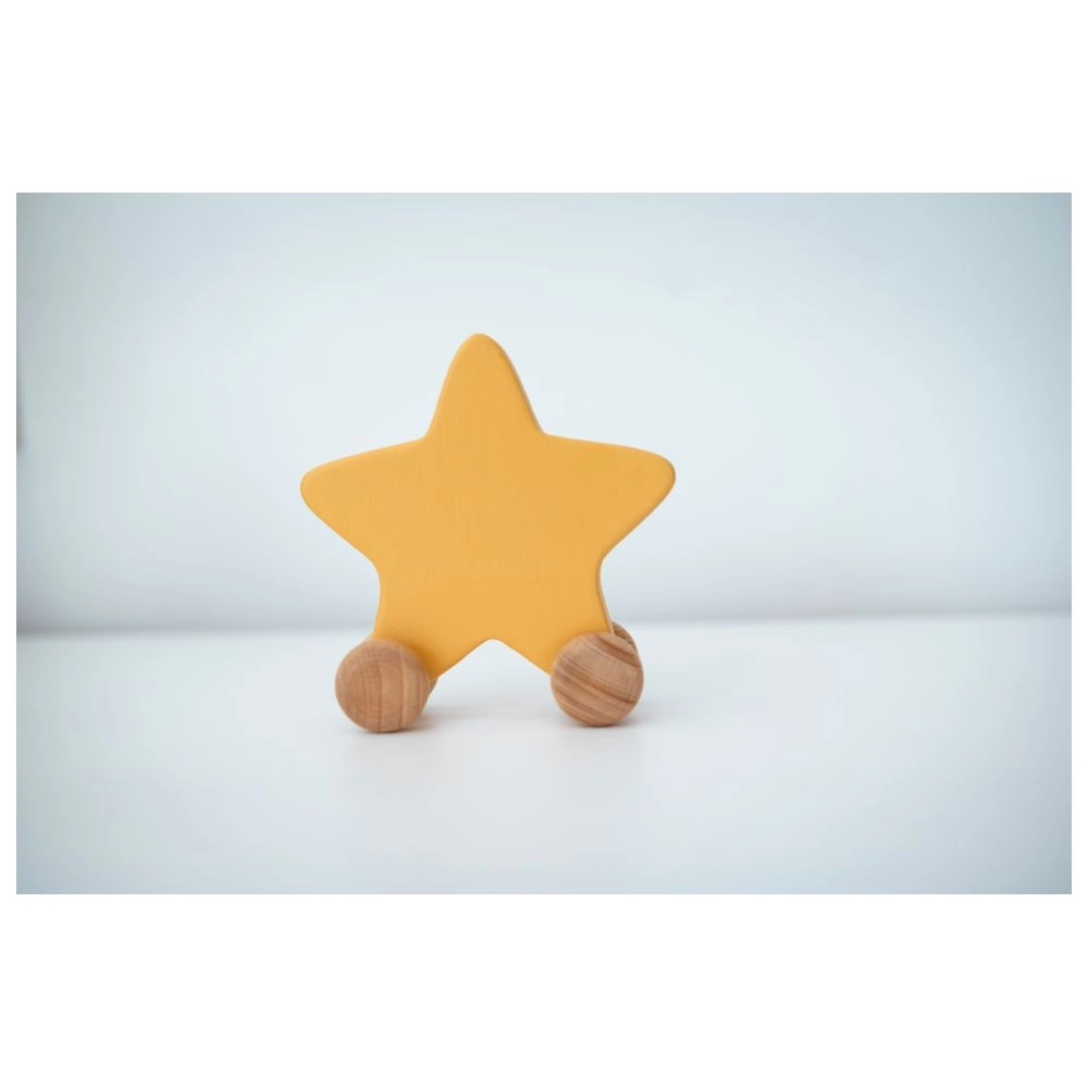 Wooden Star Sky Roller Toy - Suitable for 6 months & above