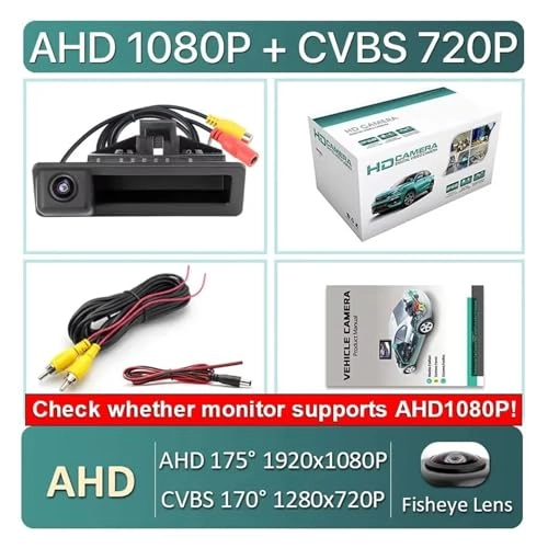 Car Reversing Camera - Night Vision AHD1080P