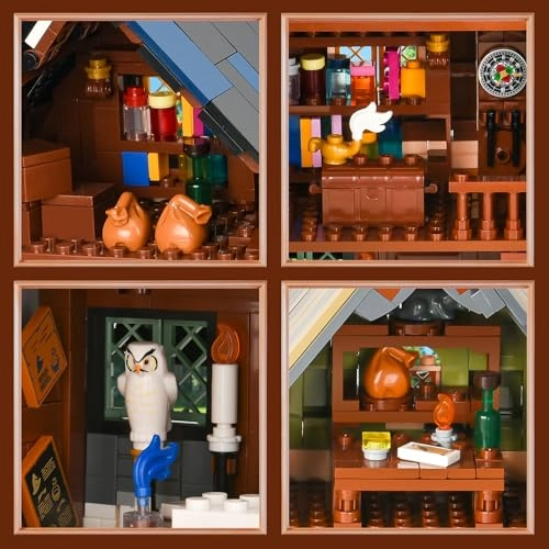 Medieval Mystic Cabin - with Light