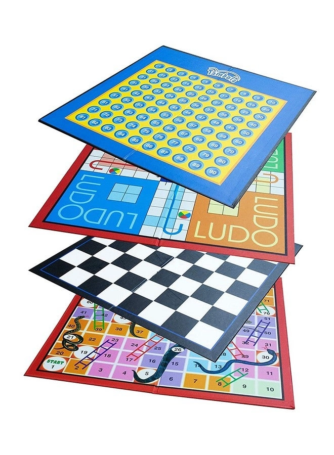 Tambola + Chess + Ludo + Snakes & Ladders