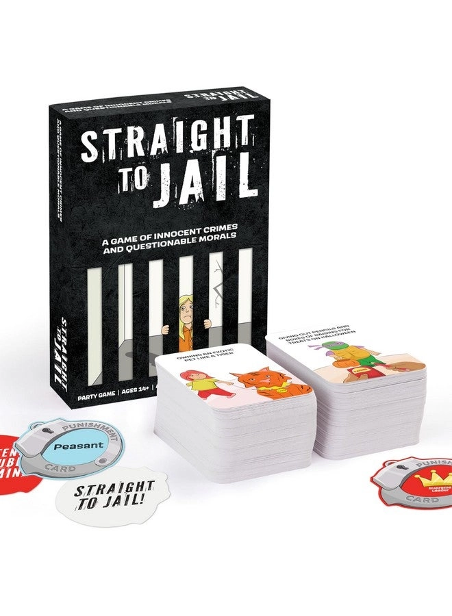 Straight to Jail: A Game of Innocent Crimes and Questionable Morals - Card Game
