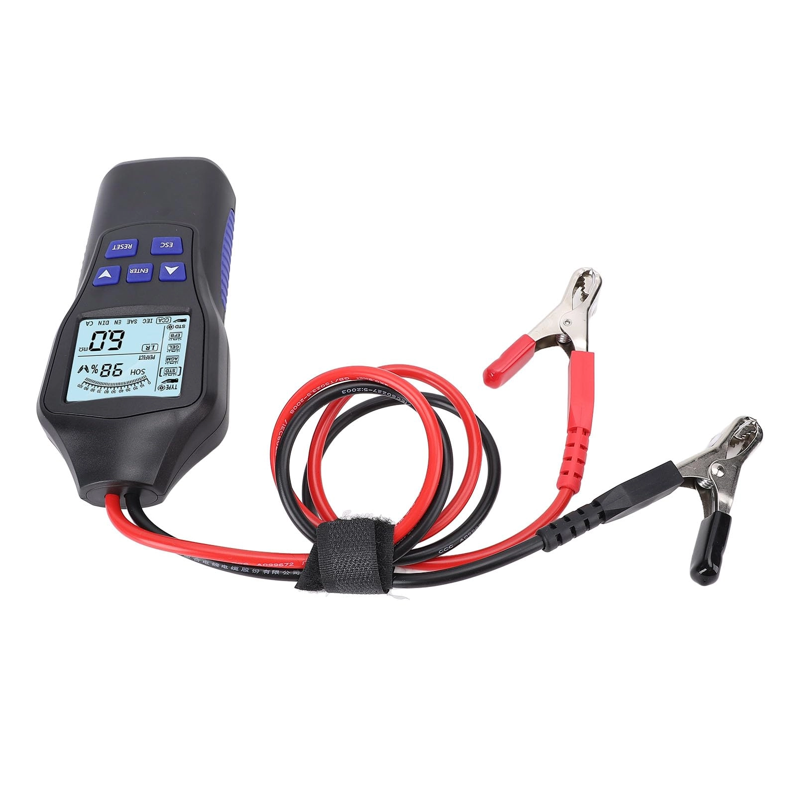 Bediffer Car Battery Tester - High Accuracy Digital Display 12V 24V