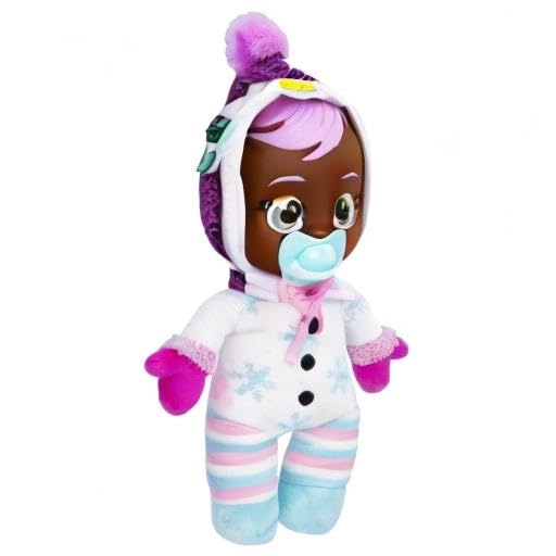 Holly Baby Doll - 9" Cries Real Tears Snowman Pajamas Ages 18 months+