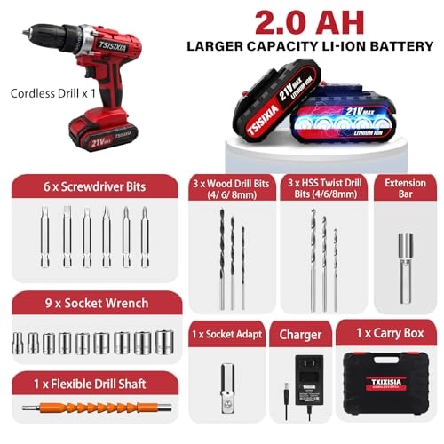 Cordless Drill - 4 Amp Hours