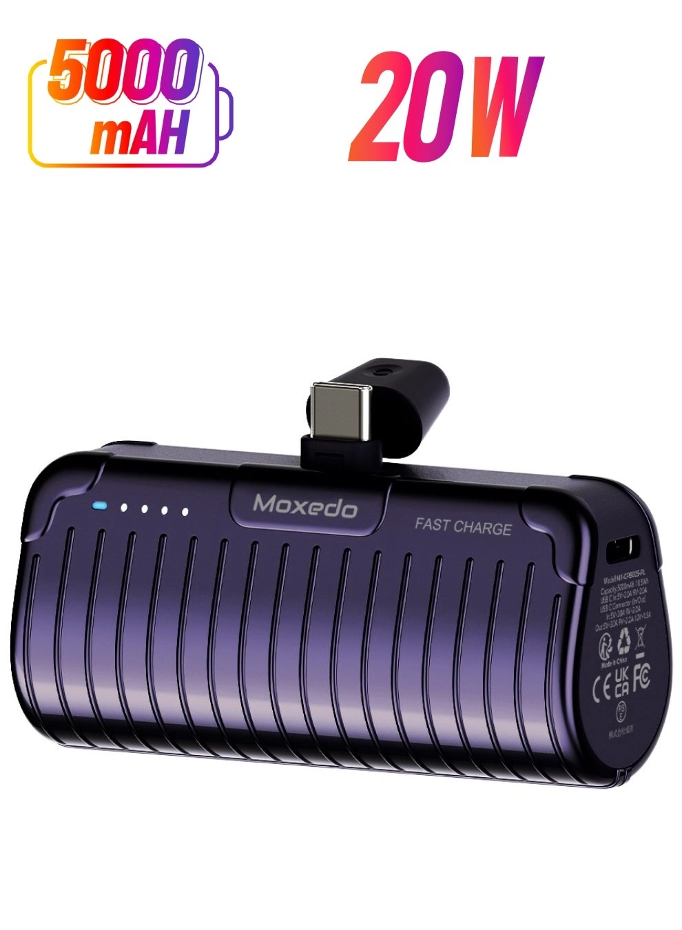 Moxedo Capsule - 5000 Watt-hour 20 Watt