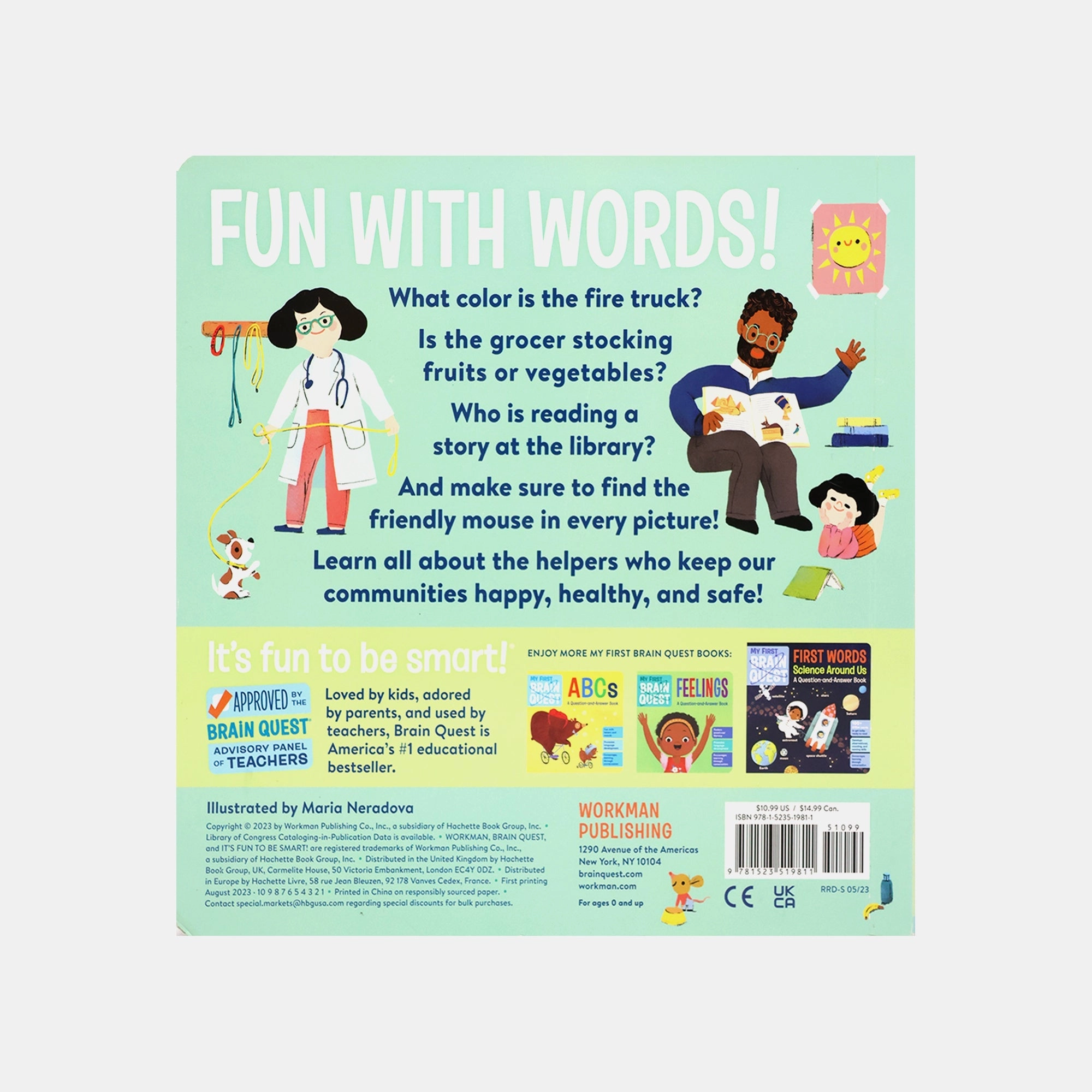 My First Brain Quest - First Words: Community Helpers