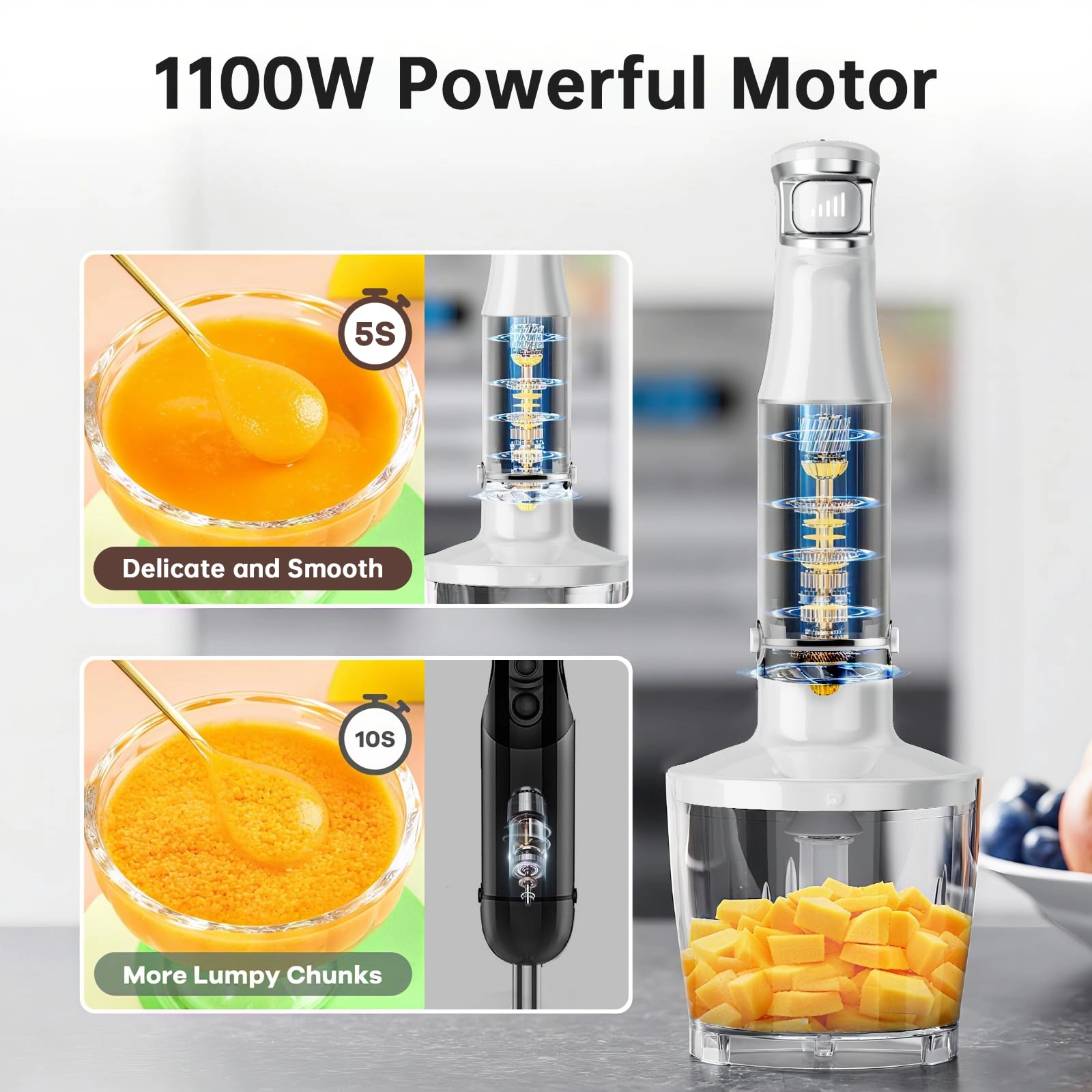 Immersion Blender - 1100W