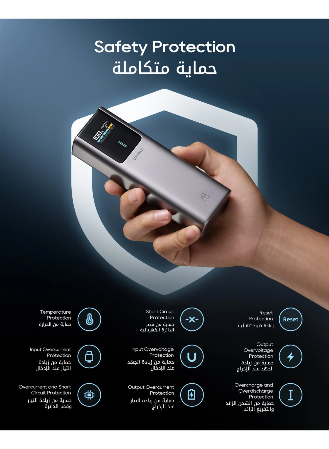 10 Plus - 15000mAh 90W Fast Charging