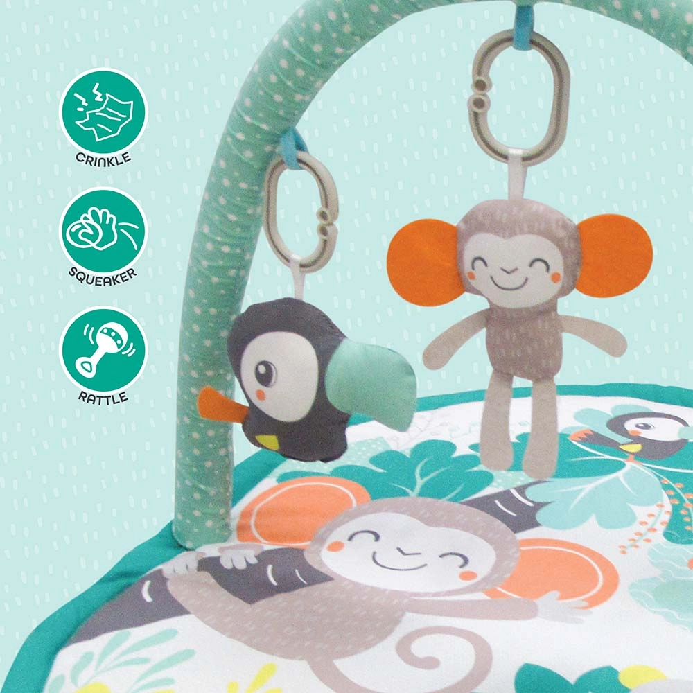 Jungle Friends Baby Playing Mat - 0 month & above