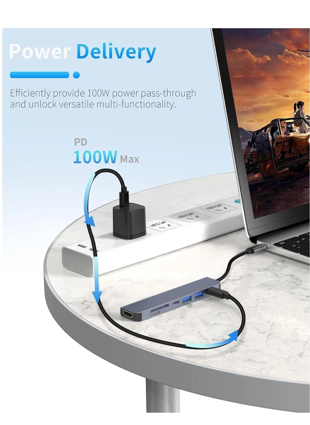 USB C Hub Docking Station