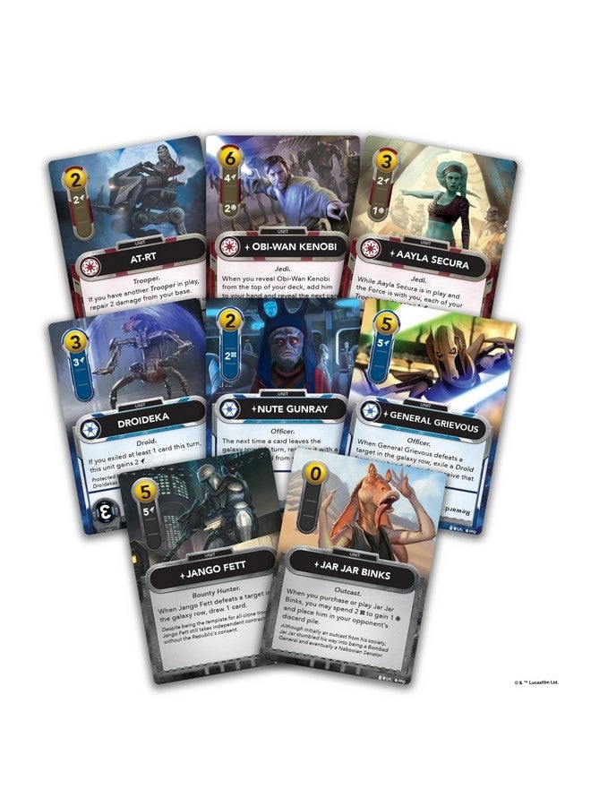 Star Wars: The Deckbuilding Game: Clone Wars (Spanish)