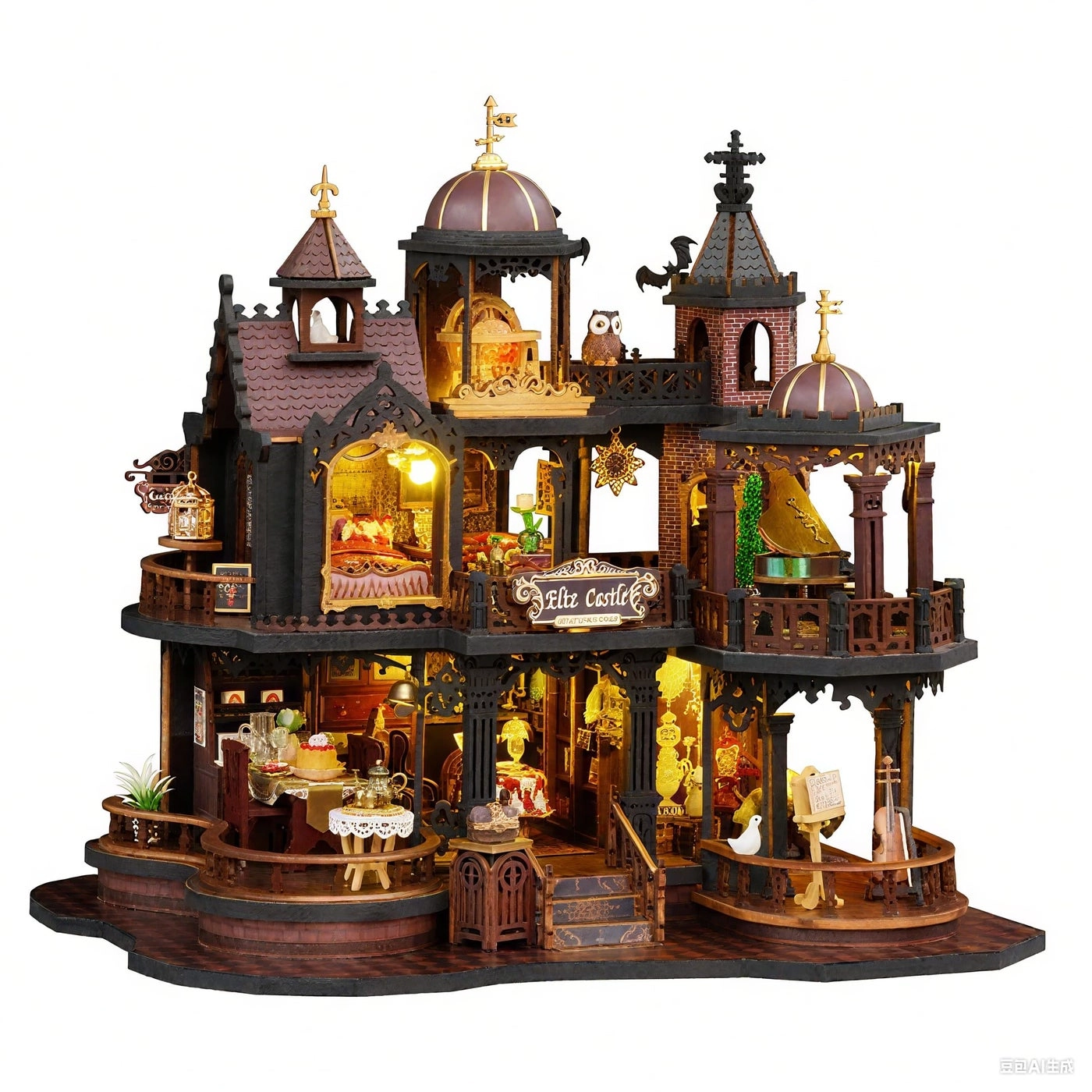 Miniature House Kit - Edinburgh Castle