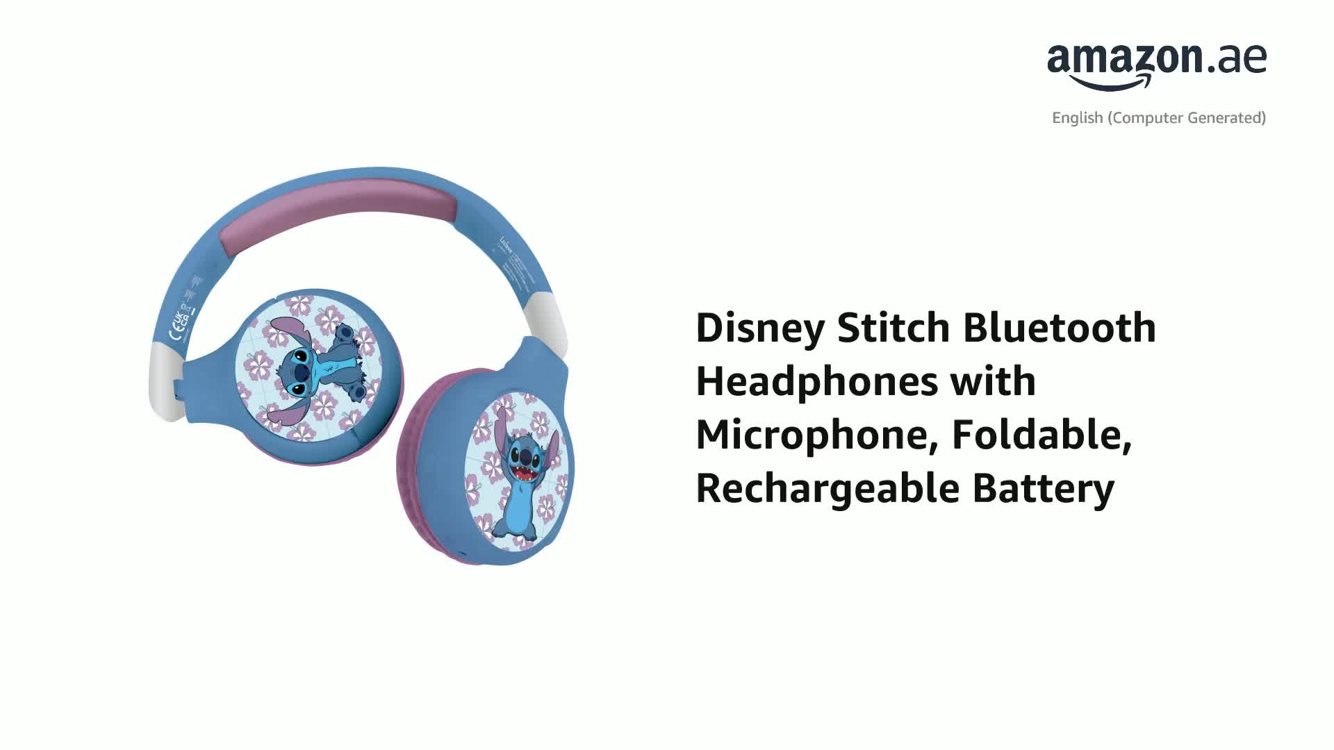 Disney Stitch Wireless Headphone