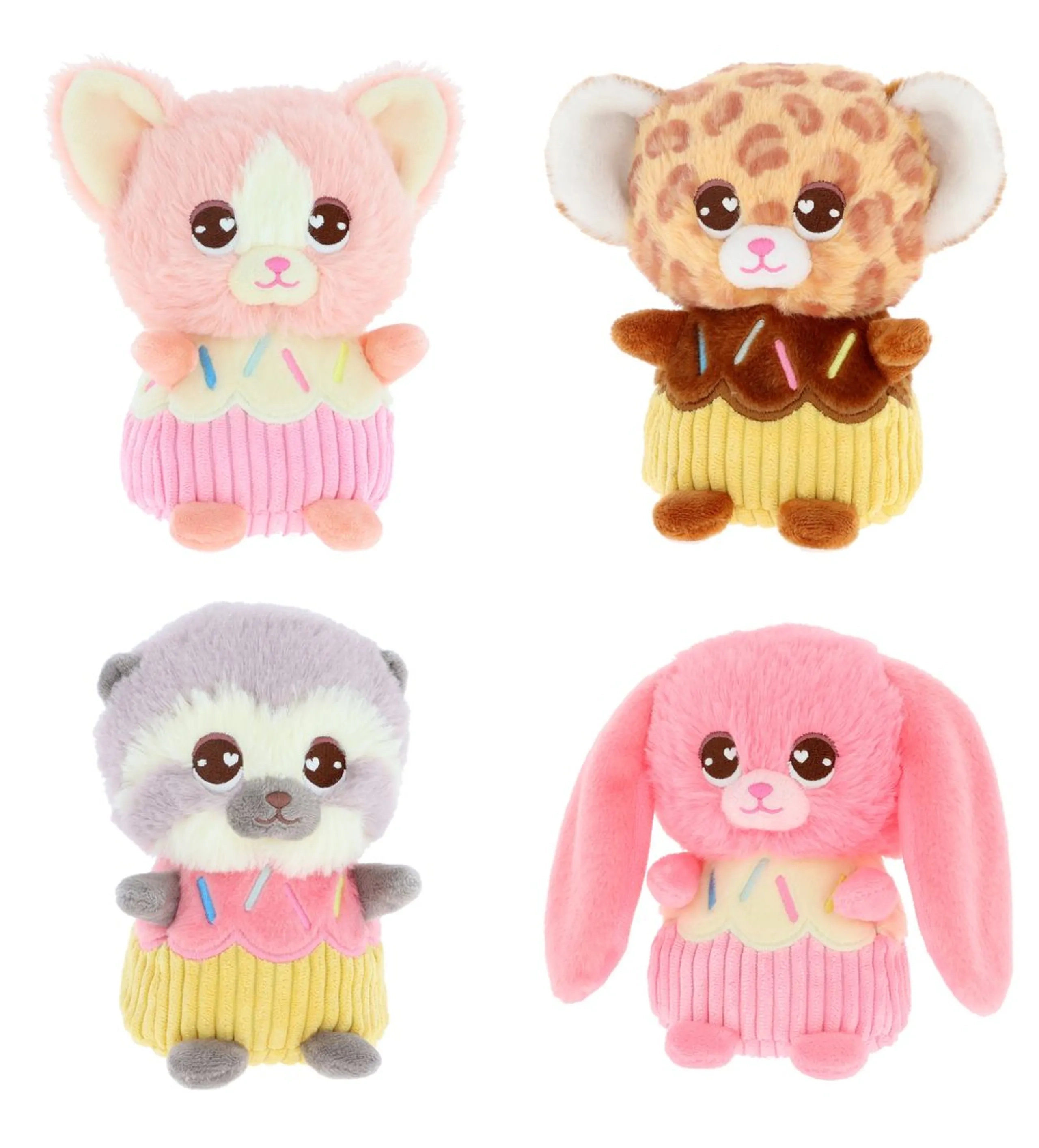 Keel Toys Motsu Novelty Cupcakes Plush Toy - 16 cm Cupcakes Scent