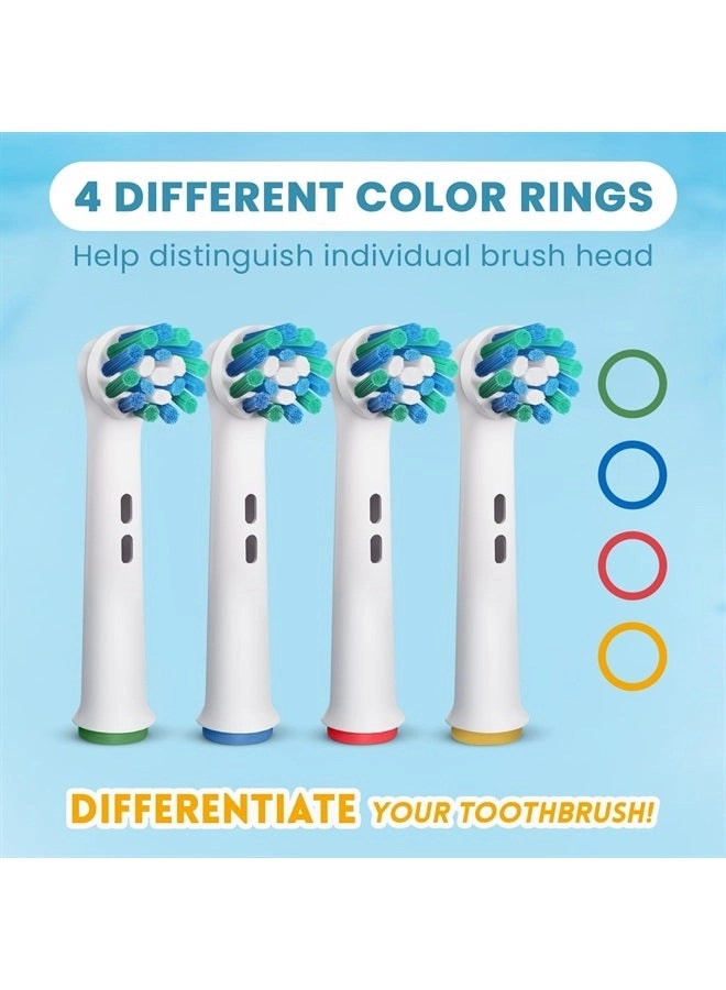 Replacement Toothbrush Heads - 12 Pack Cross-Action