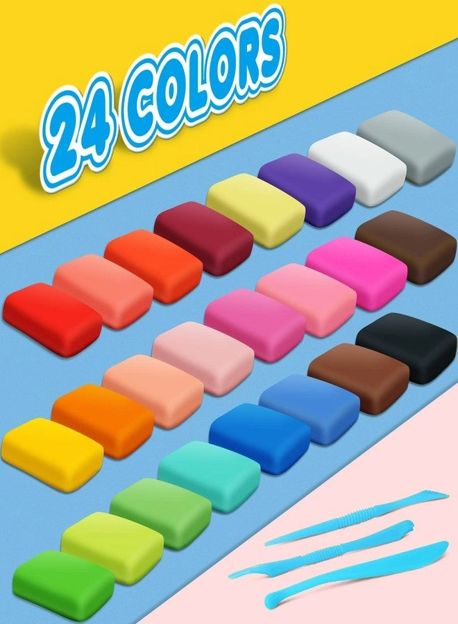 Air Dry Clay - 24pcs.
