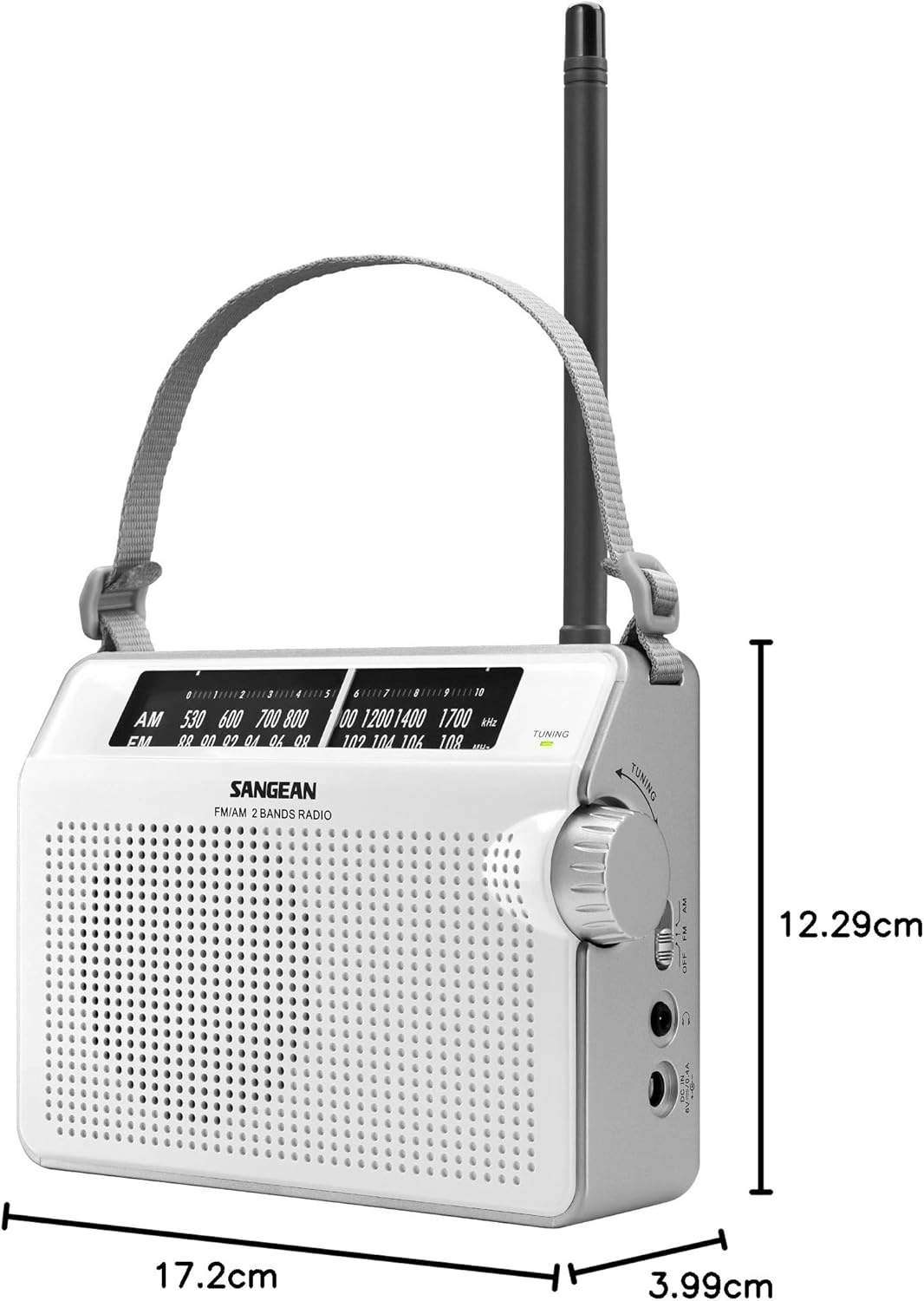 PR-D6 - Compact Analog Portable Radio