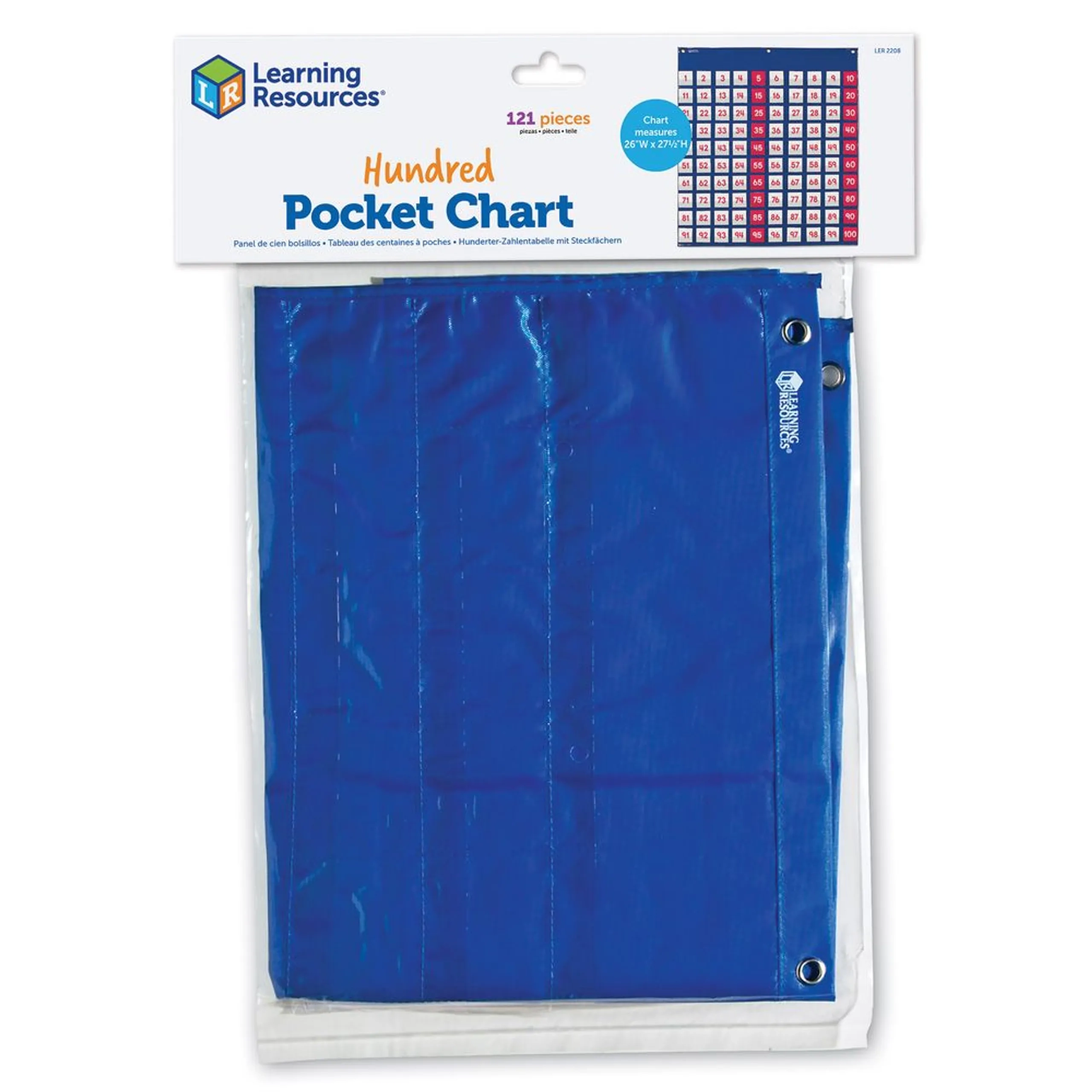 Learning Resources Hundreds Pocket Chart - Suitable for 5 years and above