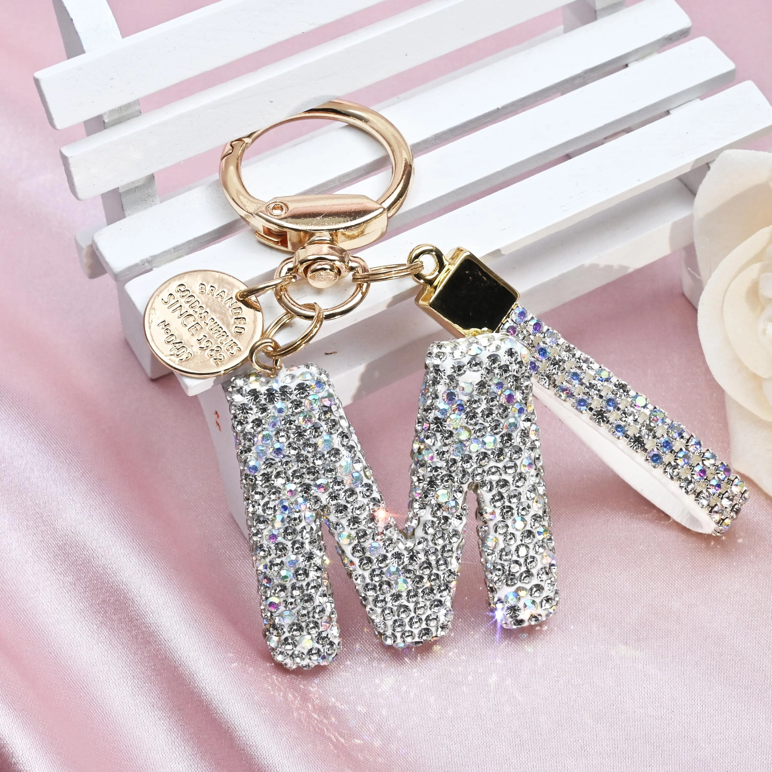 Initial Letter Keychain - Letter