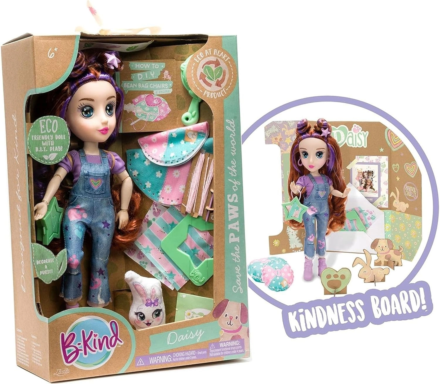 Jada Daisy Doll Playset - Recycled Plastic Multicolor