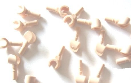 Sharp Minifigure Hands - Plastic 20pcs