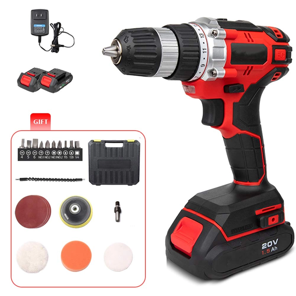 3 in 1 Cordless Impact Electric Drill - 18V