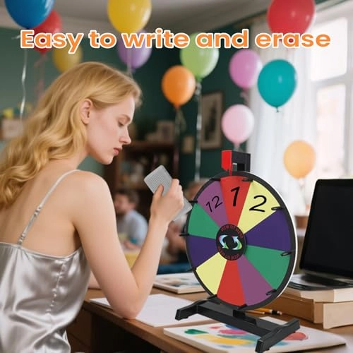 Spinning Prize Wheel - 15 inches 10 Slots